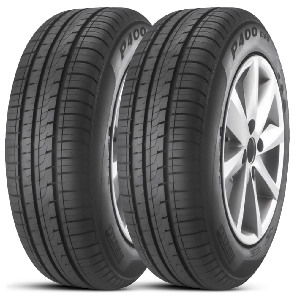 Encontraproduto.com.br - Kit 2 Pneu Aro 14 175/65R14 Pirelli 82H TL P400 Evo