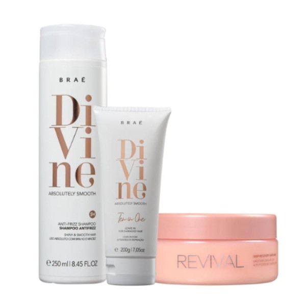 Encontraproduto.com.br - Kit Braé Divine Revival (3 Produtos)
