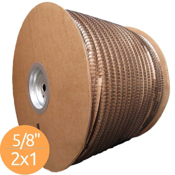 Encontraproduto.com.br - Bobina Espiral Garra Duplo Anel Wire-o 2x1 Diam 5/8 120