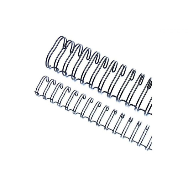 Encontraproduto.com.br - Wire-o Garra Duplo Anel 3/8 para 60 Folhas Carta 3x1