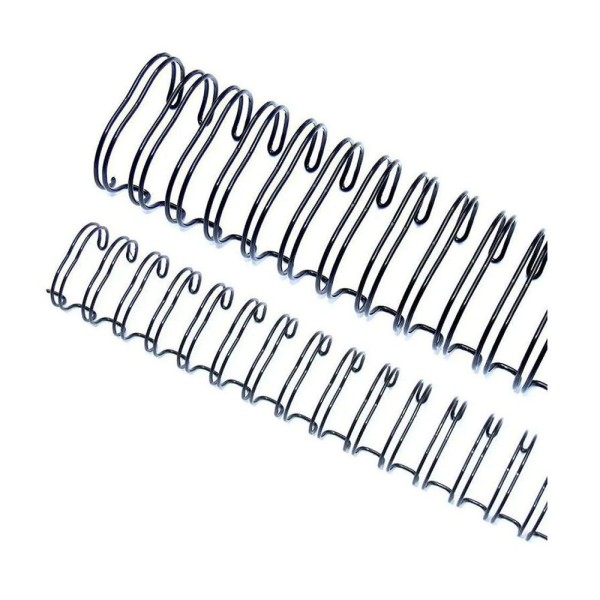 Wire-o Garra Duplo Anel 3/8 para 60 Folhas Carta 3x1