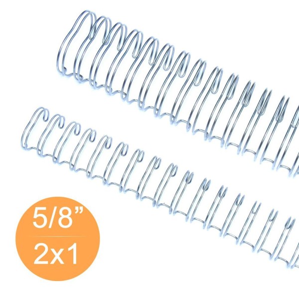 Encontraproduto.com.br - Wire-O Garra Duplo Anel 5/8