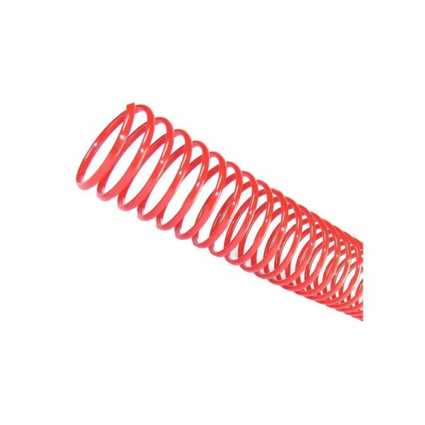 Encontraproduto.com.br - Espiral para Encadernação Vermelho 40mm 350 Folhas 20 und