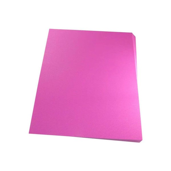 Encontraproduto.com.br - Capa para encadernação A3 Rosa PP Couro 0,30mm 100un