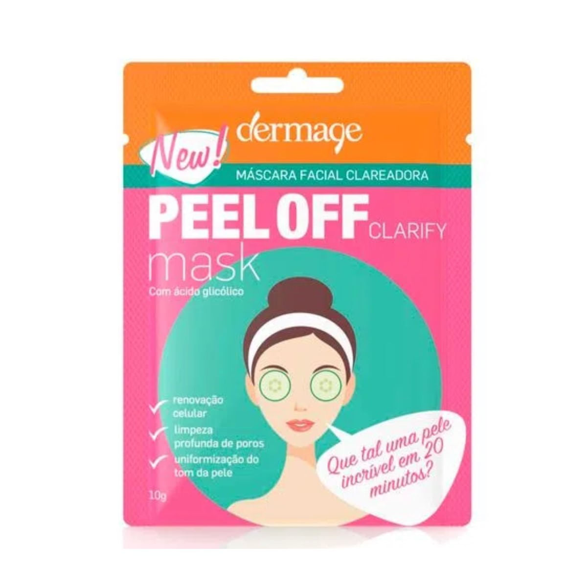 Encontraproduto.com.br - Dermage Clarify Mask 10G - Dermage