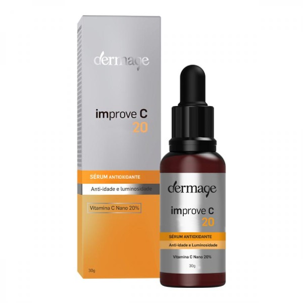 Encontraproduto.com.br - Sérum Facial Dermage Improve C 20 Vitamina C Antioxidante 30g
