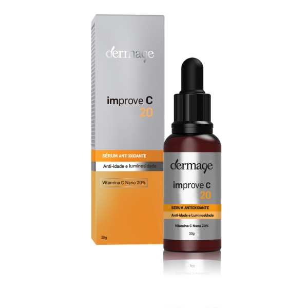 Encontraproduto.com.br - Sérum Facial Dermage Improve C 20 Vitamina C Antioxidante 30g