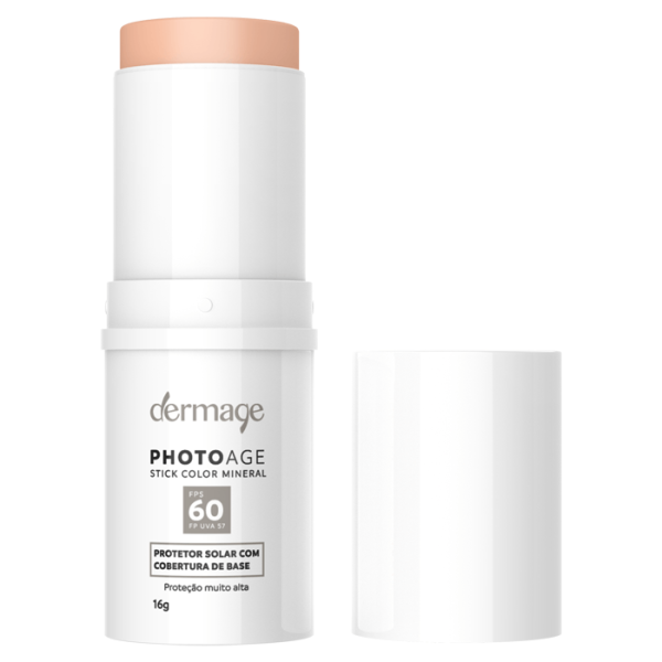 Encontraproduto.com.br - Protetor Solar Facial Dermage Photoage Stick Color Claro Fps60 16g