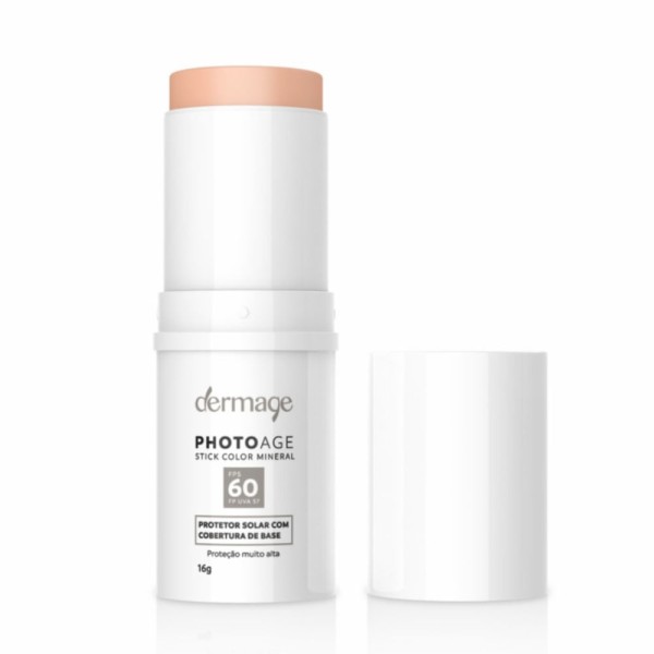 Encontraproduto.com.br - Protetor Solar Facial Dermage Photoage Stick Color Claro Fps60 16g