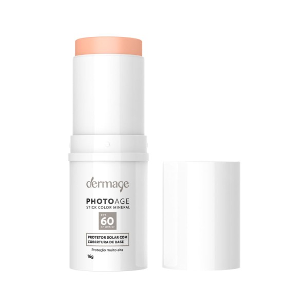 Protetor Solar Facial Dermage Photoage Stick Color Claro Fps60 16g