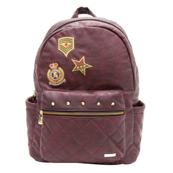 Encontraproduto.com.br - Mochila Patches Para Notebook 14.1 Tn Office Marsala