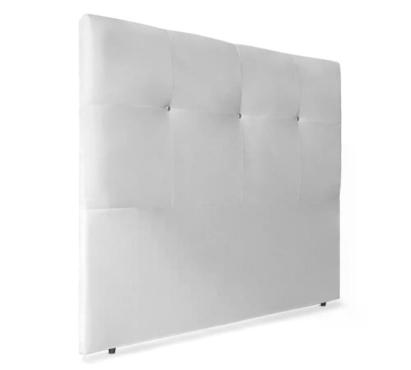 Cabeceira Casal 140cm Sofia Corano Branco ID Milani Store