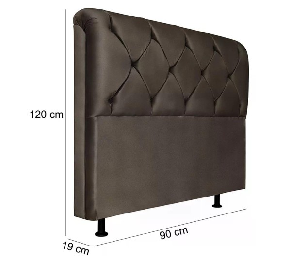 Encontraproduto.com.br - Cabeceira Solteiro 90cm Barbara ID Milani Store