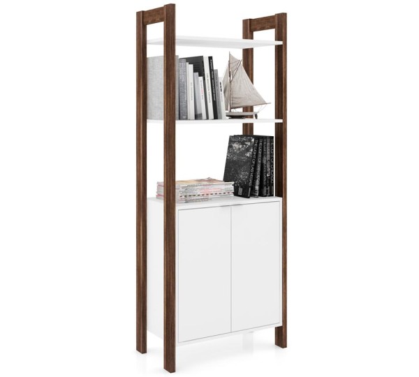 Armario 02 Portas Multiuso Escritorio Ou Closet AZ1009 Tecno Mobili