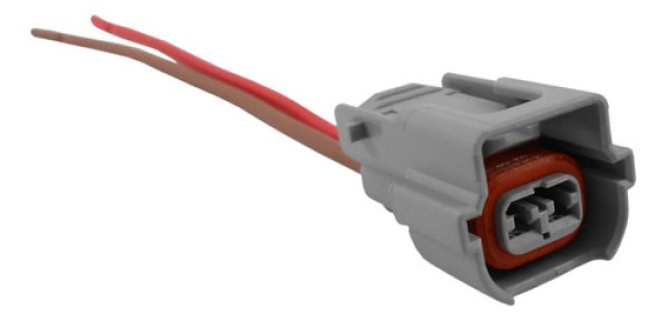 CONECTOR 2 VIAS BICO INJECAO HONDA/HYUNDAI/WV  - ETE5297