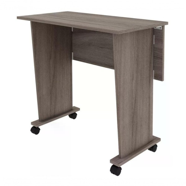 Encontraproduto.com.br - Mesa Multiuso Dobravel Para Notebook Me4117 Carvalho