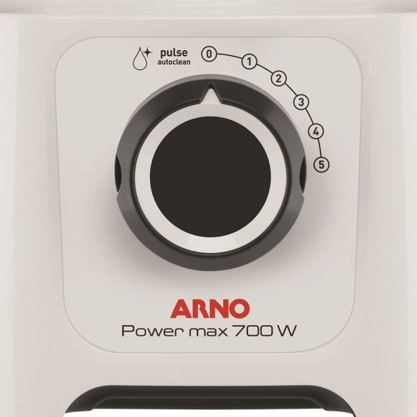 Encontraproduto.com.br - Liquidificador Power Max 127V 700W Branco 3,1 Litros Arno