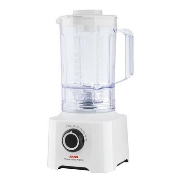 Encontraproduto.com.br - Liquidificador Power Max 127V 700W Branco 3,1 Litros Arno