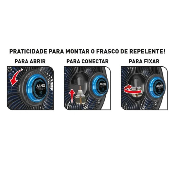 Encontraproduto.com.br - Ventilador Arno Xtreme Force Breeze Coluna Repelente 40cm VB5C
