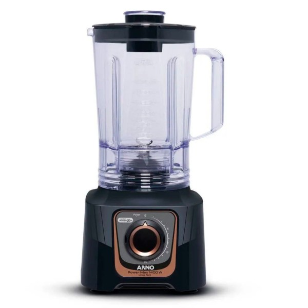 Liquidificador Arno Power Max Preto 1400W com 15 Velocidades