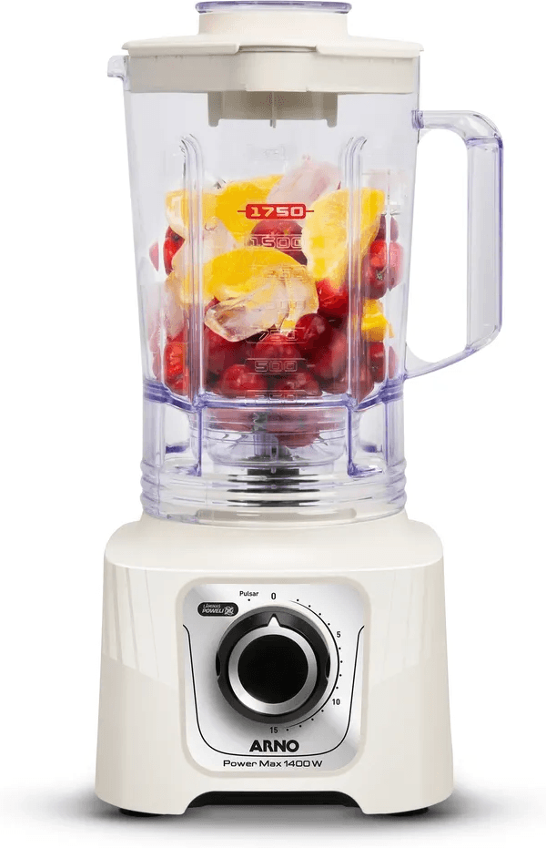 LIQUIDIFICADOR ARNO LN64 MARFIM 220W POWER MAX 1400W