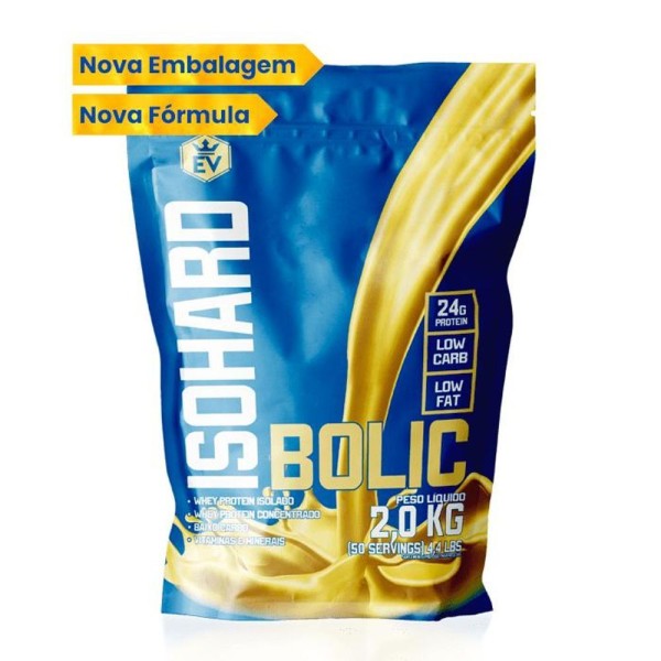 Encontraproduto.com.br - Proteína Isolada Iso Hard Bolic 2Kg New Package Baunilha
