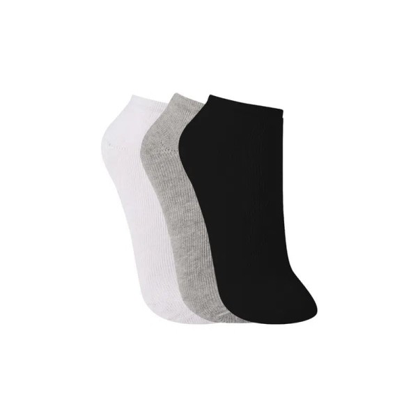 Encontraproduto.com.br - Kit 3 pares Meias Trifil Algodão Cano Curto Atoalhada 8004 Sortido - 35 a 38