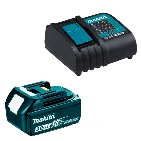 Encontraproduto.com.br - Aparador de Grama a Bateria Makita DUR181ZC com Bateria e Carregador