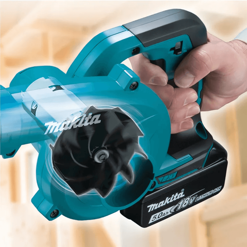 Encontraproduto.com.br - Soprador de Ar Makita DUB186Z-P 18V com Bateria de 6 Ah