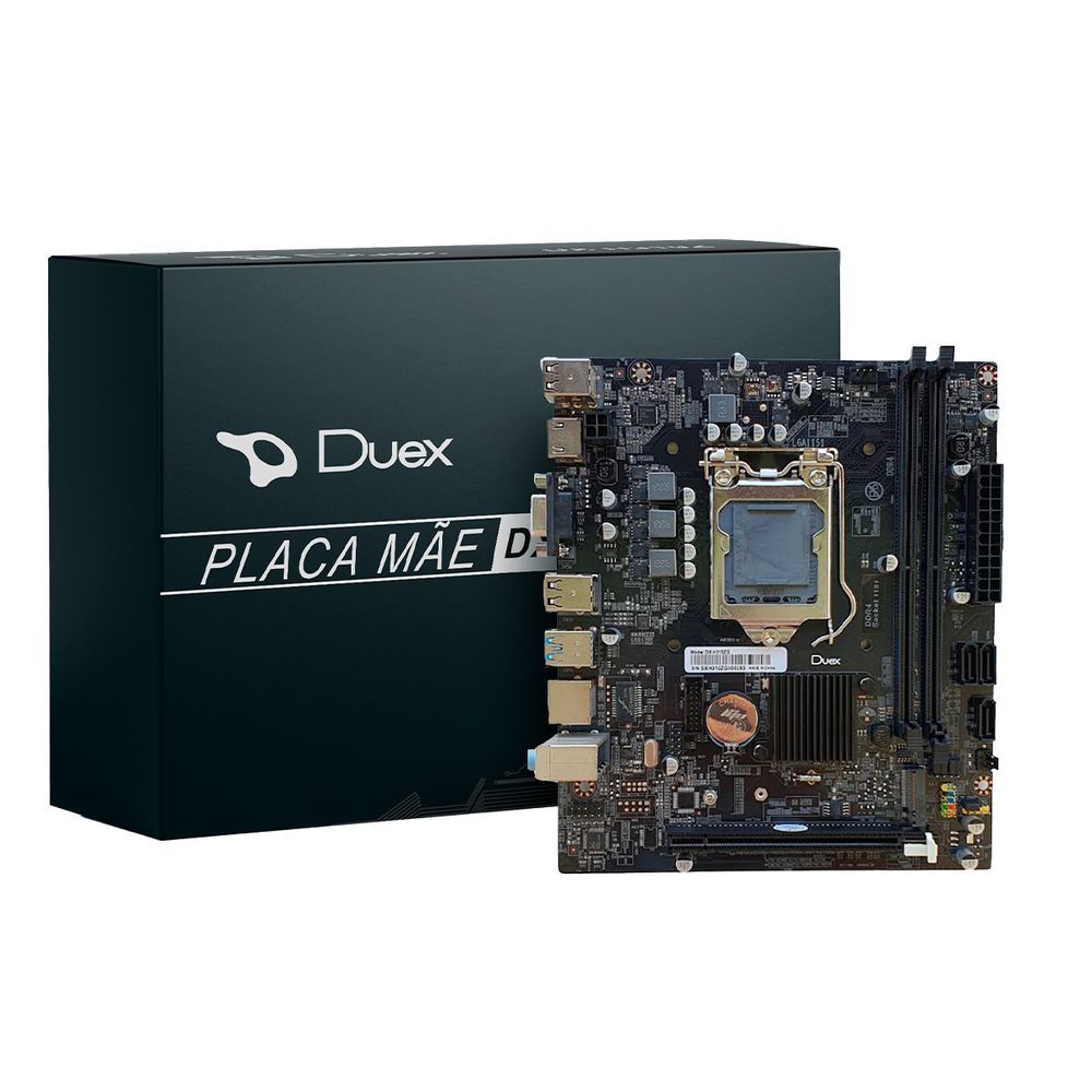 Encontraproduto.com.br - Placa Mãe Duex Intel H310 Zg 1151 I7, I5, I3 Ddr4 Hdmi