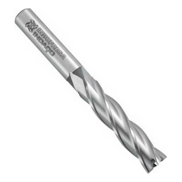 Encontraproduto.com.br - Fresa Topo 3,00mm Aço Rápido 4 Cortes - Indaço