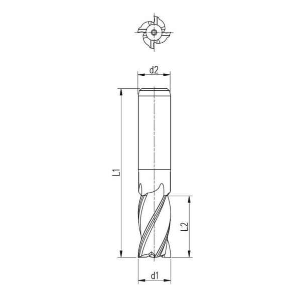 Encontraproduto.com.br - Fresa Topo 5,5 Mm Indaço