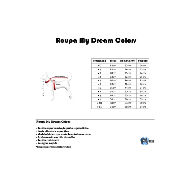 Encontraproduto.com.br - Roupa My Dream Color Verde Água 09 - Pickorruchos