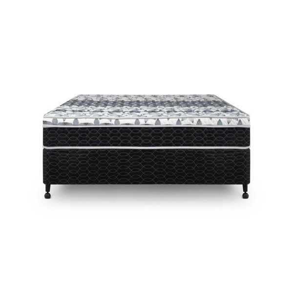 Encontraproduto.com.br - Cama Box + Colchão Castor Casal Class One Face Tecnopedic 138x188x52cm