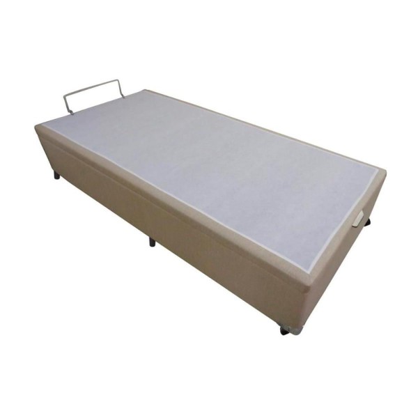 Encontraproduto.com.br - Cama Box Baú Viúva Linho Clean (128x188x35) - Castor