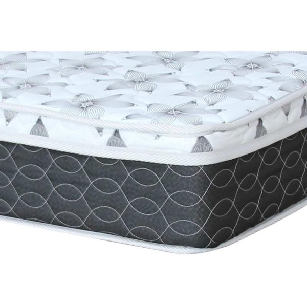 Encontraproduto.com.br - Colchão Casal Molas Bonnel System Class Euro Pillow (138x188x25) - Castor