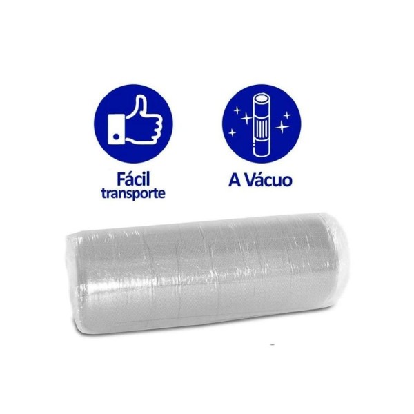 Encontraproduto.com.br - Conjunto Box Casal: Colchão Molas Pocket Vitagel Anatomic Vácuo + Base Crc Courano Clean(138x188)