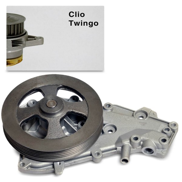 Encontraproduto.com.br - Bomba Agua Renault Clio 1.0 1.6 8v 1998 a 2000 Twingo 1.2 8V 1995 a 2001 SWP182