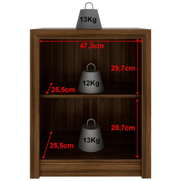 Encontraproduto.com.br - Balcão 02 Portas Para Escritório ME4103 Tecno Mobili