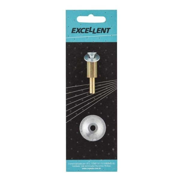 Encontraproduto.com.br - Adaptador P-disco De Borracha - Compr. 5mm - Eda