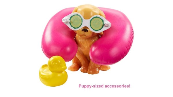 Encontraproduto.com.br - Boneca Barbie Dia de Spa Loira Com Pet Articulada Gkh73 Mattel