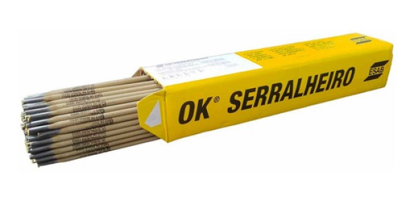 Eletrodo Aço Carbono 4,00mm Esab E6013 Serralheiro 5kg Caixa