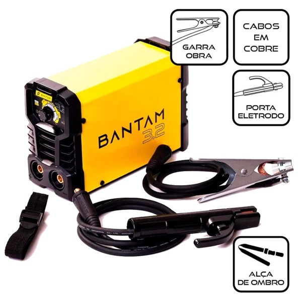 Encontraproduto.com.br - Máquina de Solda Inversora Esab Bantam 3.2