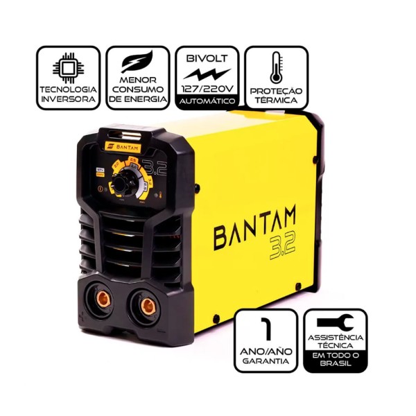 Encontraproduto.com.br - Máquina de Solda Inversora Esab Bantam 3.2