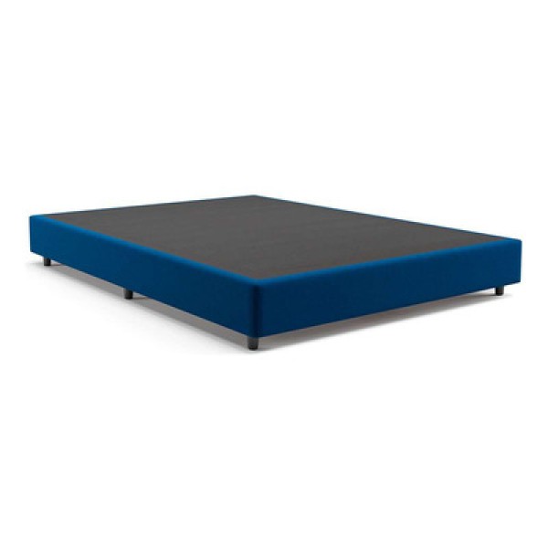 Base para Cama Box King Guldi (39x193x203) Azul e Cinza
