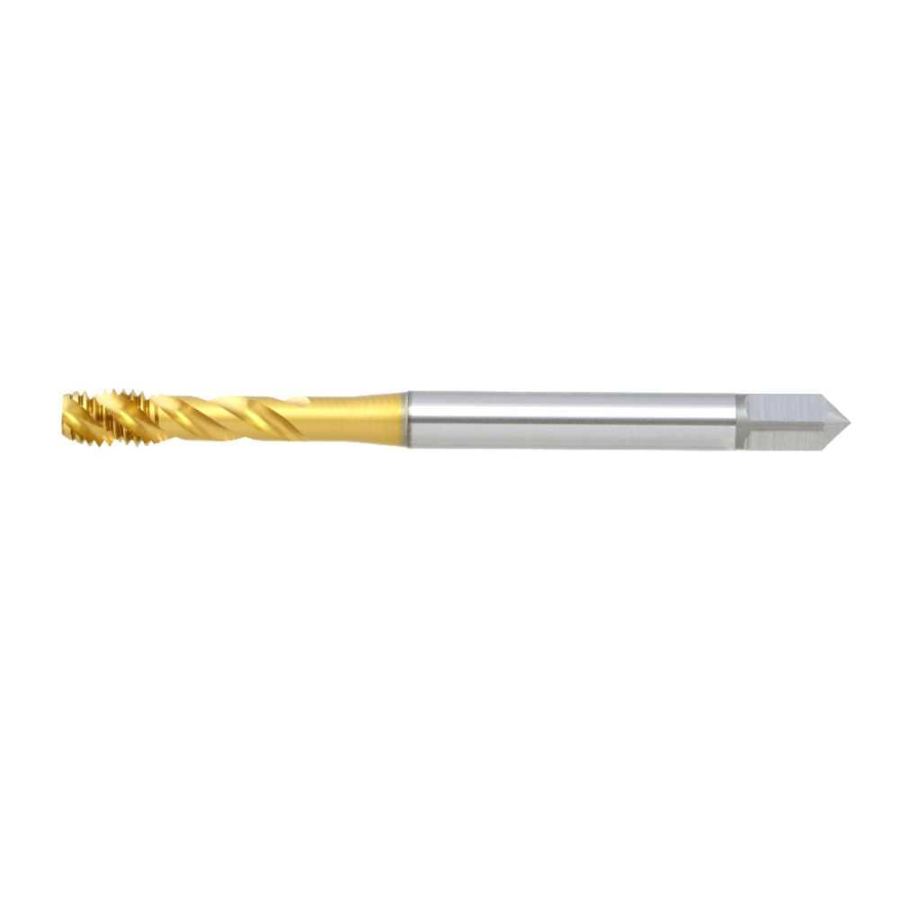 Encontraproduto.com.br - Macho Maq M  4,0 x 0,70mm OSG 2002/0 TIN SIGMA Haste reta canal helicoidal