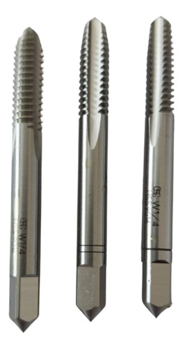 Encontraproduto.com.br - Jogo Macho manual BSW 1/4 x 20 fios OSG 3497 com 3 peças