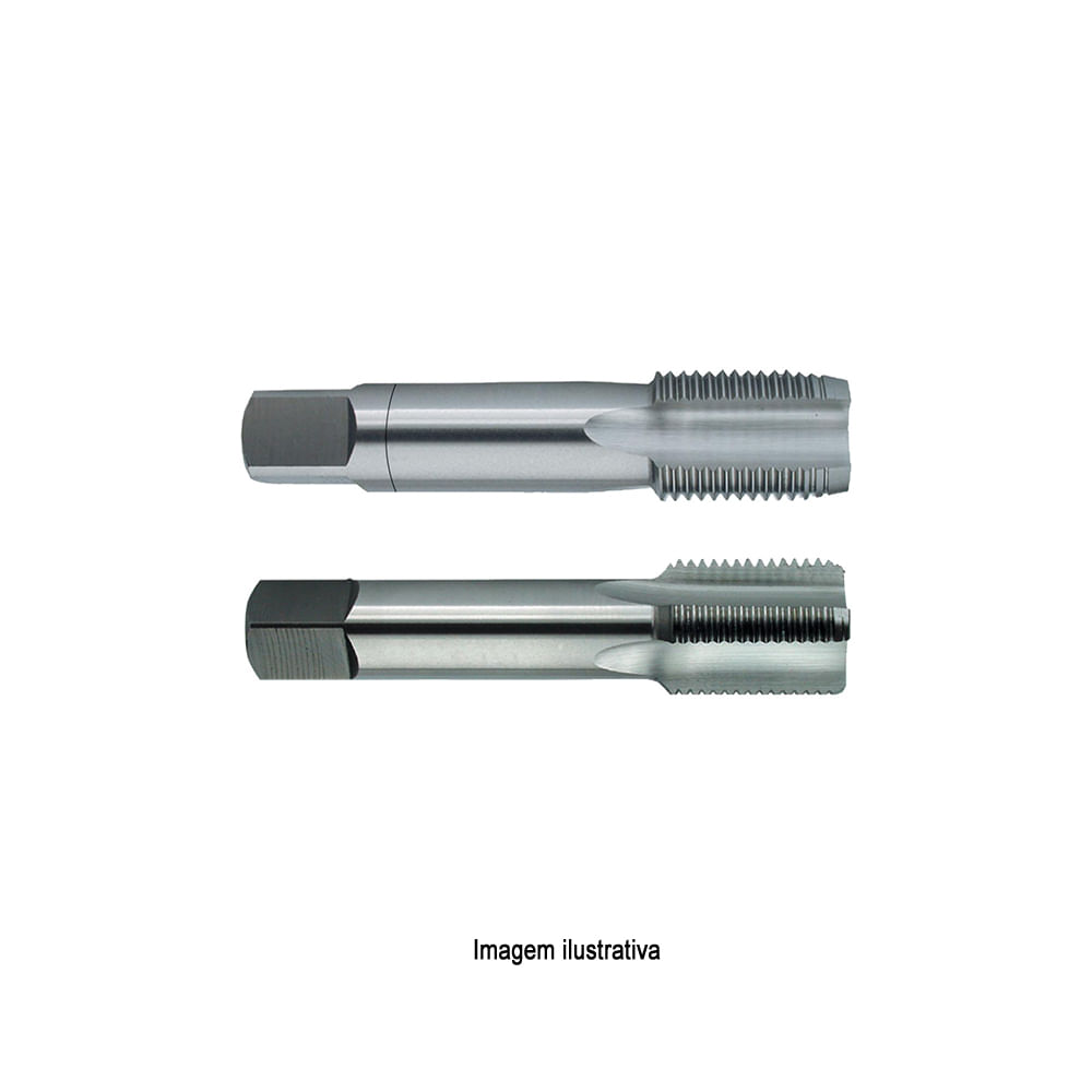 Encontraproduto.com.br - Macho para Tubo HSS 109D DIN 5157 1/4-19 BSP Jogo com 2 pçs pçs OSG 5704