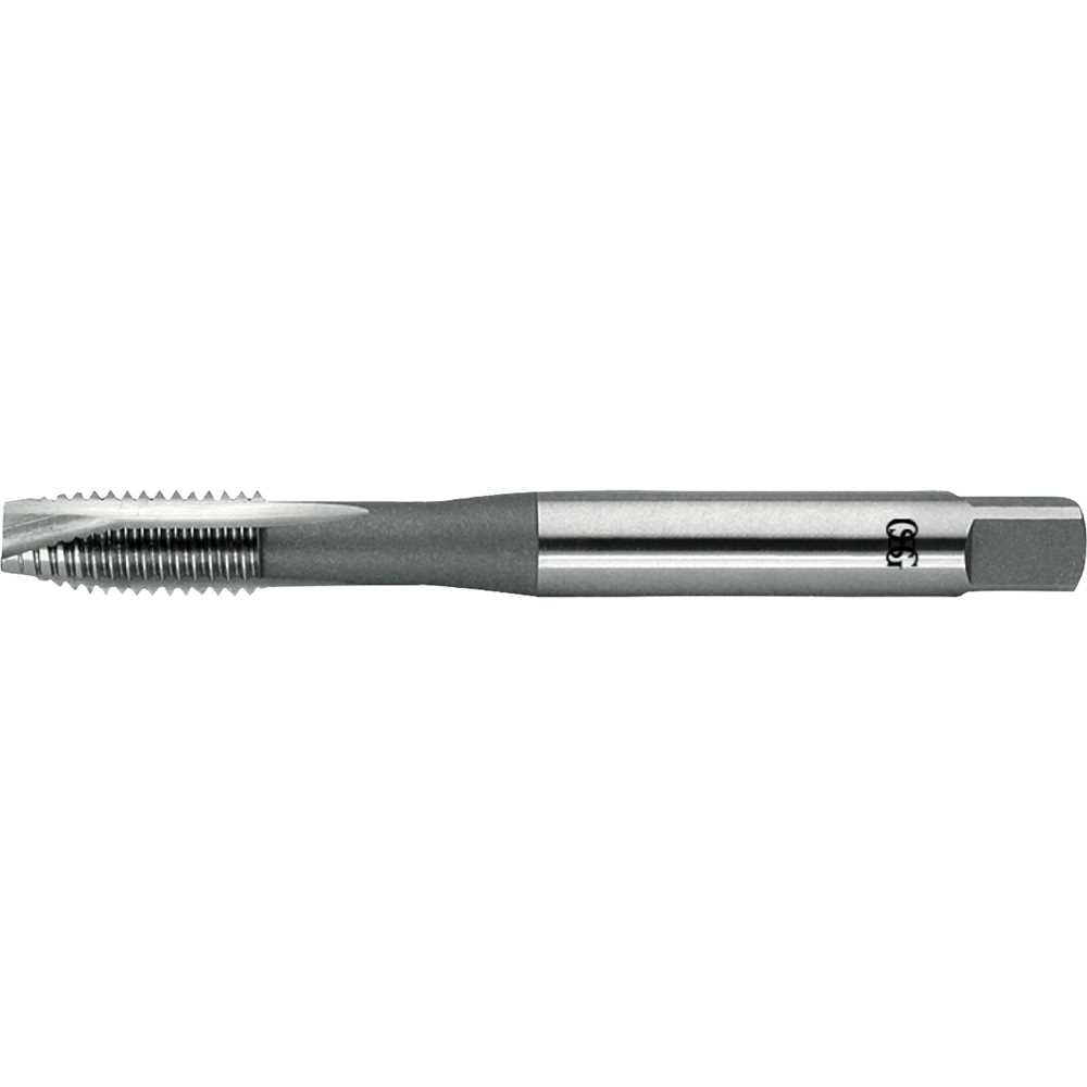 Encontraproduto.com.br - Macho Máquina Aço Rápido M 4,0x0,70 Ponta Helicoidal com Titânio DIN371 - OSG