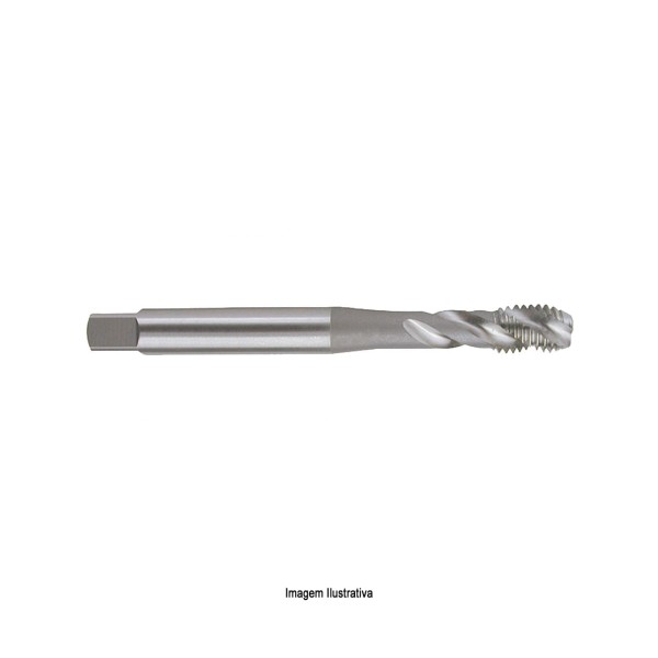 Encontraproduto.com.br - Macho Máquina Canal Helicoidal HSSE Haste Reforçada 280/2 DIN 2182 5/16-18 UNC OSG 8862